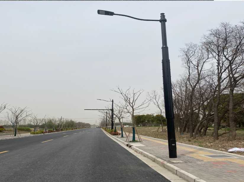长武县上海综合杆 太阳能路灯工程